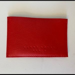 Leather Red Wallet